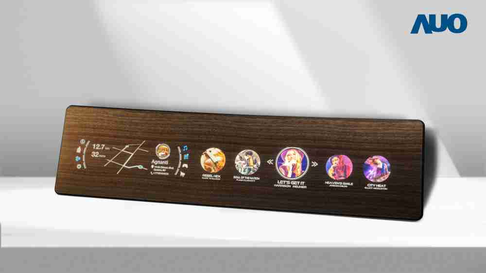 壹号平台研发全球最高穿透度达80%的AmLED木纹显示器，，可于使用时呈现高亮度、、清晰可见的信息，，并在不使用时回归为单纯的饰板，，节能兼具美观